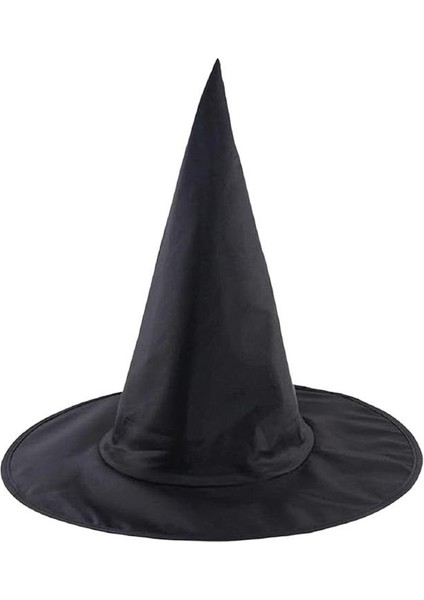 Cadılar Bayramı Cadı Şapkası Halloween Parti Kostüm Aksesuarı Siyah modelleri