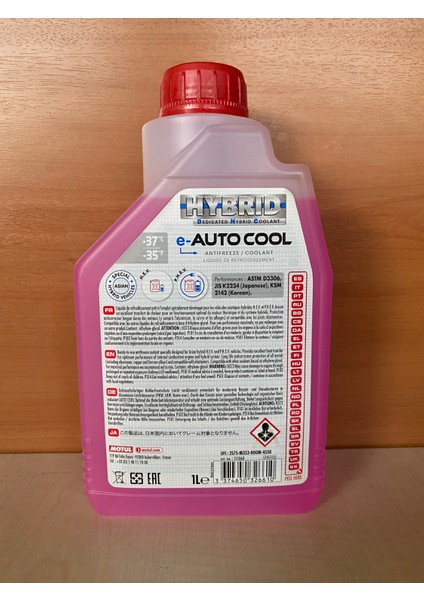 Hybrıd E-Auto Cool Antıfreeze/Coolant 1 Lt fiyatları