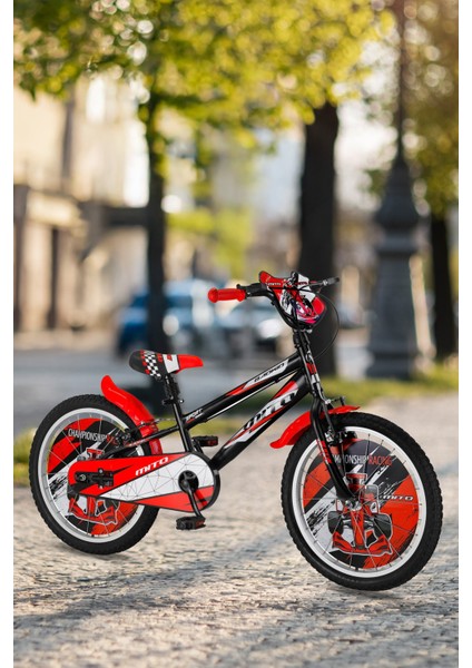 Badkid 20 Jant Çocuk Bisikleti Kırmızı + Yan Destek Teker Hediyeli