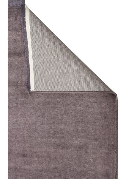 Traun Düz Antrasit Viskon Kare Modern Desenli Akrilik Hav Vermeyen Leke Tutmayan Kolay Temizlenen Yumuşak Makine Salon Yolluk Mutfak Halı fiyatları