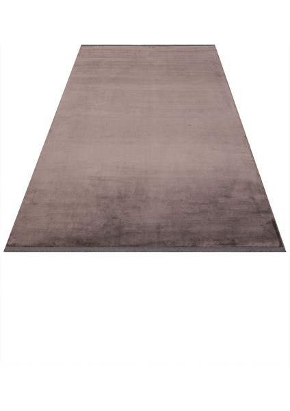 Traun Düz Antrasit Viskon Kare Modern Desenli Akrilik Hav Vermeyen Leke Tutmayan Kolay Temizlenen Yumuşak Makine Salon Yolluk Mutfak Halı