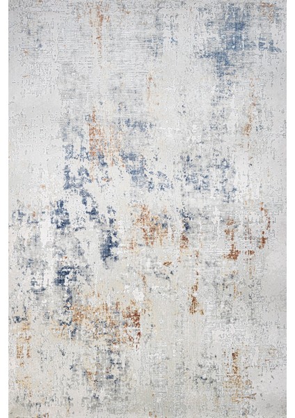 Eskitme Lacivert Pamuk Dikdörtgen Modern Desenli Pamuk Makinada Yıkanabilir Hav Toz Vermez Leke Tutmayan Kaymaz Taban Dijital Makine Baskı Salon Yolluk Mutfak Halı