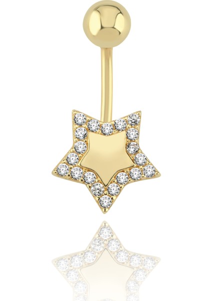 Özçelik Stone Yıldız Göbek Piercing