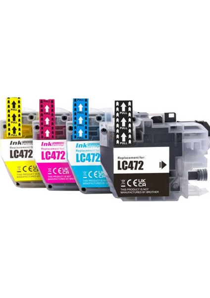 Brother LC472XL Sarı Muadil Kartuş 1,5k fiyatları