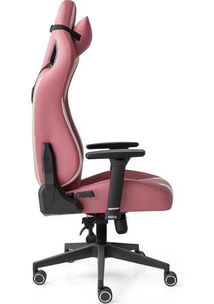 Akdeniz Profesyonel Oyuncu Koltuğu Pembe/beyaz modelleri