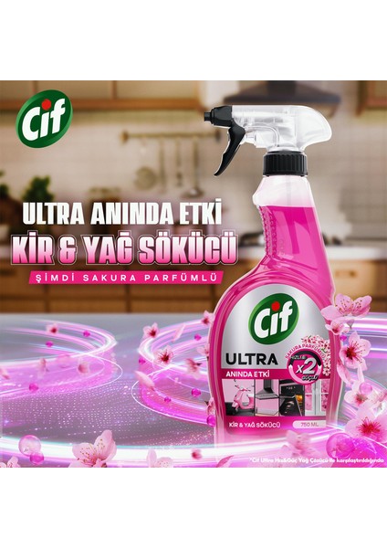 Ultra Anında Etki Kir & Yağ Sökücü Sakura modelleri