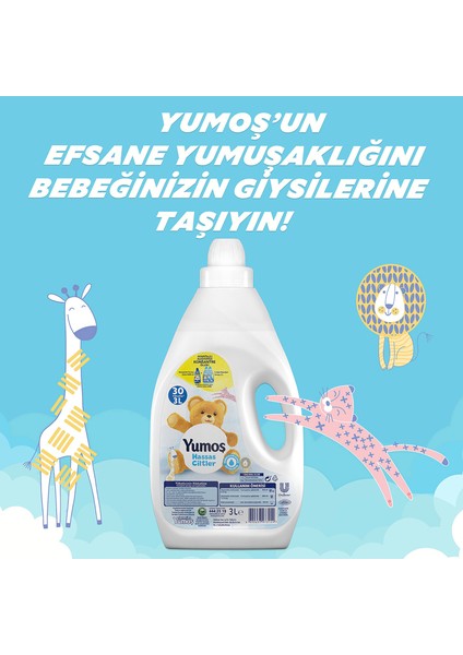 Yumuşatıcı Hassas Ciltler İçin 3000 ml fırsatları
