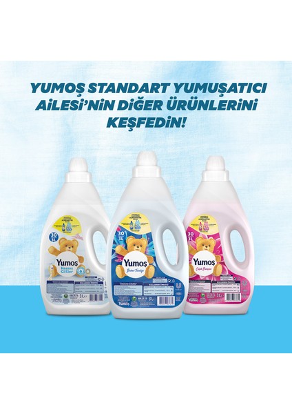 Yumuşatıcı Hassas Ciltler İçin 3000 ml