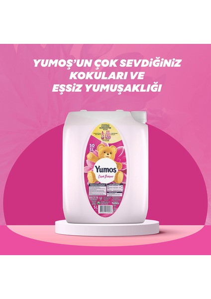 Çamaşır Yumuşatıcısı Çiçek Bahçesi 5 Lt modelleri