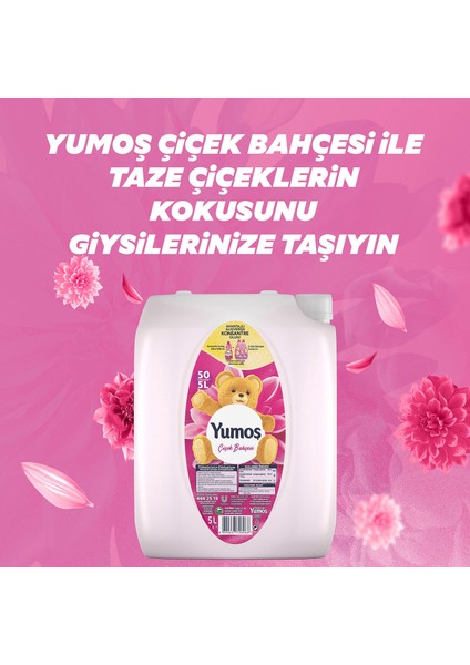 Çamaşır Yumuşatıcısı Çiçek Bahçesi 5 Lt fırsatları