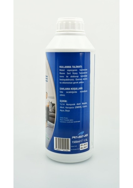 Robot Süpürge Sert Yüzey Temizleme Sıvısı 1.5 lt fırsatları