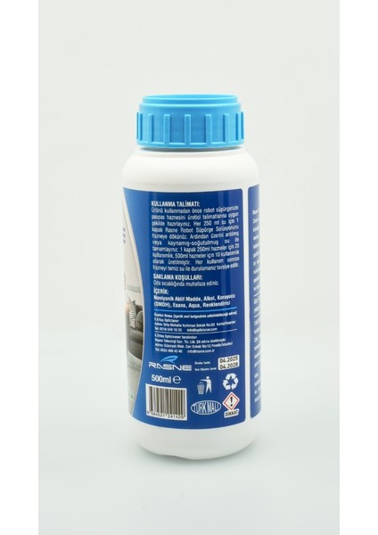 Konsantre Robot Süpürge SOLÜSYONU500 ml indirimleri