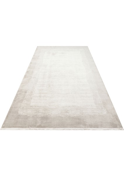 Orinoco Modern Bej Polyester Dikdörtgen Modern Desenli Akrilik Hav Vermeyen Leke Tutmayan Kolay Temizlenen Yumuşak Makine Salon Yolluk Mutfak Halı