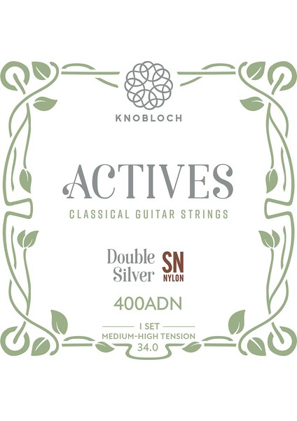 Sn Medium High Tension Klasik Gitar Teli, Knobloch