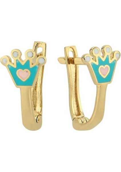 Prenses Tacı Çocuk Küpesi