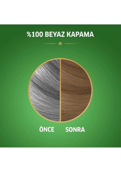 Naturals Saç Boyası Açık Küllü Kumral 8/1 modelleri
