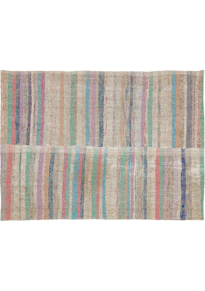 Teselya Kahverengi Çizgili Yün Modern Desenli Yün Hav Toz Vermez Leke Tutmayan Salon Yolluk Mutfak El Dokuma Halı modelleri