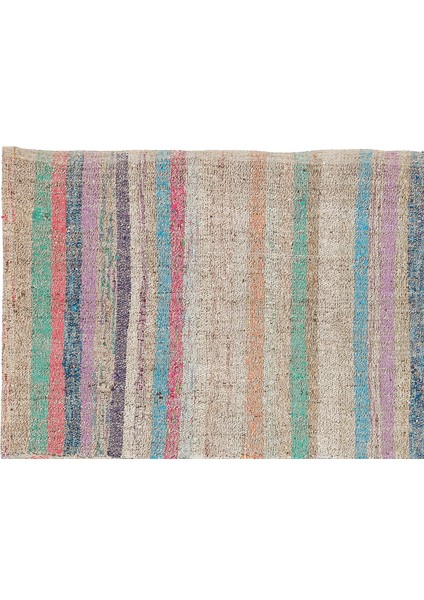 Teselya Kahverengi Çizgili Yün Modern Desenli Yün Hav Toz Vermez Leke Tutmayan Salon Yolluk Mutfak El Dokuma Halı fırsatları