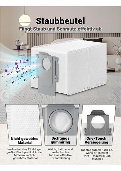 Roborock Saros 10R Robot Süpürge Için Aksesuar Seti Ana Yan Fırça Hepa Filtre Paspas Bezi Toz Torbaları Aksesuarları (Yurt Dışından) fiyatları