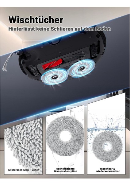 Roborock Saros 10R Robot Süpürge Için Aksesuar Seti Ana Yan Fırça Hepa Filtre Paspas Bezi Toz Torbaları Aksesuarları (Yurt Dışından) indirimleri
