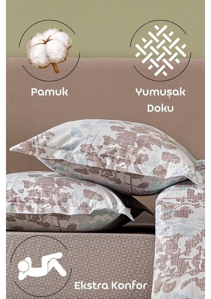 Lavella Yastık Kılıfı Koleksiyonu 2 Parça - Uykuya Açılan Çiçekli Kapı 50X70 fırsatları