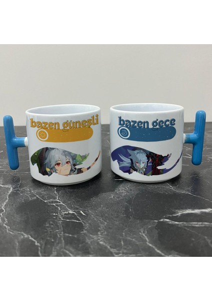 Genshin Impact Razor Kupa Bardak - Genshin Impact Güneşli Gece Serisi