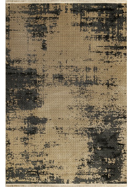 Chhatarpur Modern Sarı Akrilik Dikdörtgen Modern Desenli Akrilik Hav Vermeyen Leke Tutmayan Kolay Temizlenen Yumuşak Makine Salon Yolluk Mutfak Halı