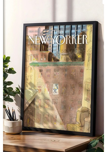 The New Yorker Çerçeveli Tablo May 21 2021 - Evde Spor Tablosu