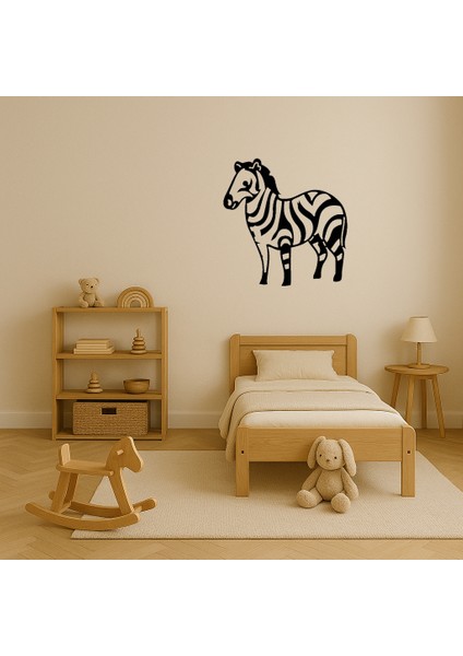 Zebra Desenli Mdf Dekoratif Tablo - BRNTEK8329-5580 modelleri