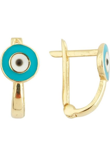 Şanslı Göz Çocuk Küpesi