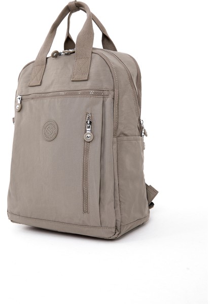 Unisex Suya Dayanıklı Krinkıl Kumaş Sırt Çantası ve Cüzdan Tipi Askılı Kalemlik modelleri