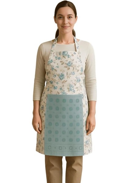 Havlulu Mutfak Önlüğü Pratik Kullanım Önlük