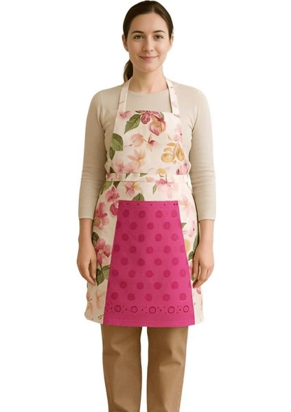 Havlulu Mutfak Önlüğü Pratik Kullanım Önlük