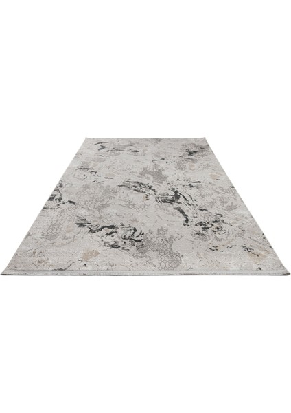 Alessandria Mermer Gri Mikrofiber Dikdörtgen Modern Desenli Akrilik Hav Vermeyen Leke Tutmayan Kolay Temizlenen Yumuşak Makine Salon Yolluk Mutfak Halı indirimleri