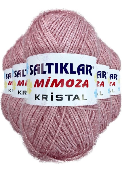 5 Adet Mimoza Kristal Işıltılı Şal Patik Yelek Ipi 38