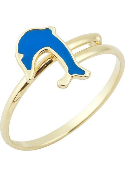 Yunus Balığı Çocuk Yüzüğü