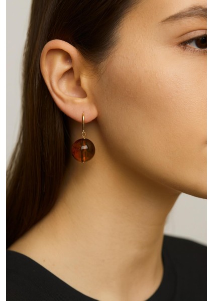 20MM Büyük Boncuklu Küpe