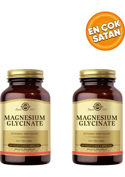 Magnesium Glycinate 60 Kapsül 2 Adet