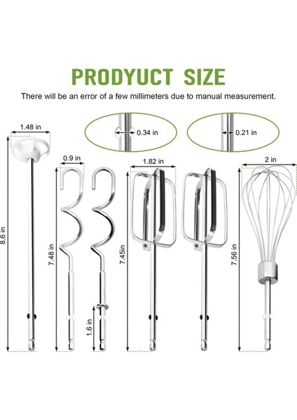 El Mikseri Ek Parçaları Hamilton Beach Mikser Çırpıcı Parçaları 62632R 62682RZ 62692 62695V-EL Mikseri Çırpıcıları Için Yedekler (Yurt Dışından) indirimleri