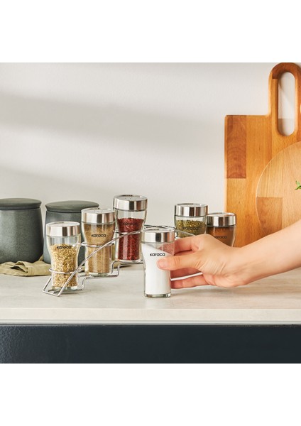 Danica 7 Parça Line Standlı Baharat Takımı fiyatları