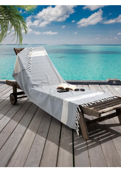 KH3967-5 Ege Esintisi Peştemal Plaj Havlusu 90x170 cm Yumuşak Dokulu, Hızlı Kuruyan Üstün Kalite KH3967-5 indirimleri