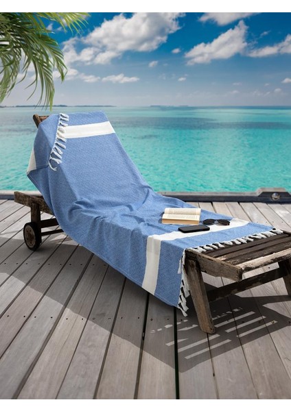 KH3967-5 Ege Esintisi Peştemal Plaj Havlusu 90x170 cm Yumuşak Dokulu, Hızlı Kuruyan Üstün Kalite KH3967-5