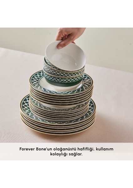 Bangu 24 Parça 6 Kişilik Yemek Takımı