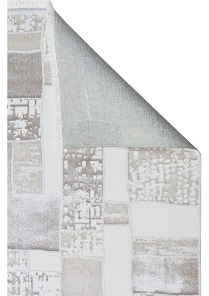 El Cajon Krem Geometrik Etnik Modern Desenli Pamuk Hav Vermeyen Leke Tutmayan Kolay Temizlenen Yumuşak Makine Salon Yolluk Mutfak Halı fiyatları