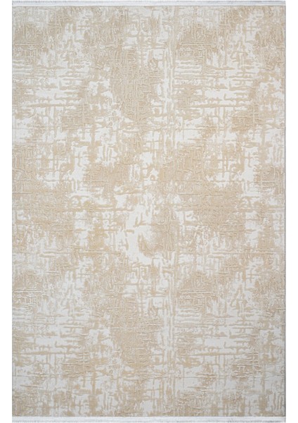 Millie Modern Krem Bambu Dikdörtgen Modern Desenli Akrilik Hav Vermeyen Leke Tutmayan Kolay Temizlenen Yumuşak Makine Salon Yolluk Mutfak Halı fırsatları