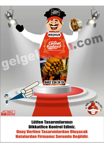 Kadayıfcı fiyatları