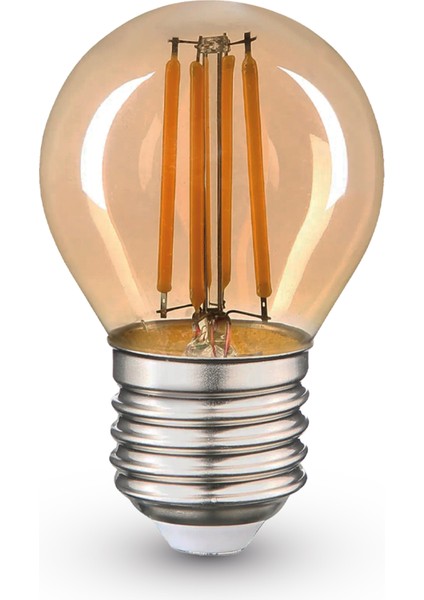 GA45 4W Filament Bulb Mini Top Amber E27 300LM Ampul - 2200K Sarı Işık fiyatları