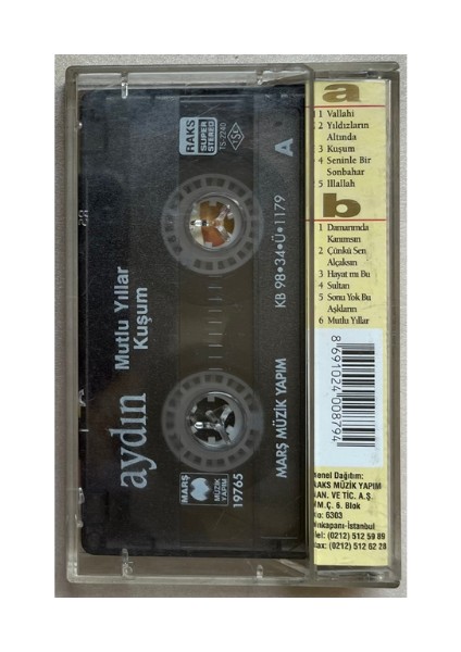 Aydın - Mutlu Yıllar Kuşum - Kaset (1998) modelleri