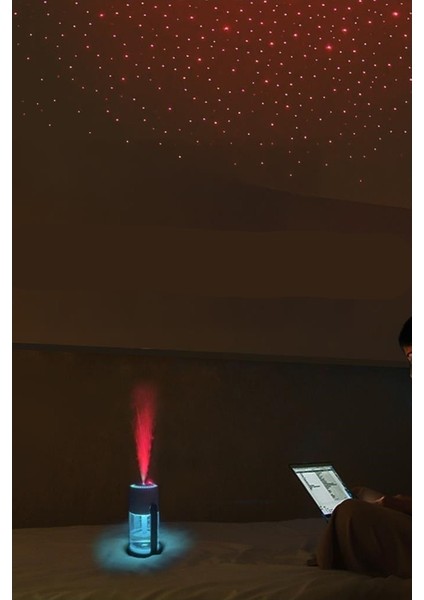 Hava Nemlendirici Yıldız Projektör Işıklı Buhar Makinesi fiyatları