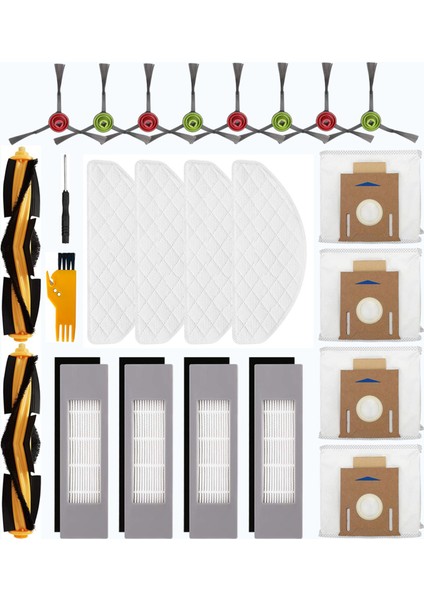 Ecovacs Deebot Ozmo T8 Aıvı T8 Max N8 Pro N8 Pro+ Vakum Için Parçalar (Yurt Dışından)